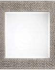Uttermost Cressida Distressed Silver Square Mirror