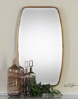 Uttermost Canillo Antiqued Gold Mirror