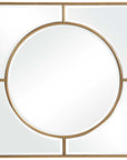 Uttermost Stanford Gold Square Mirror