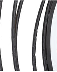 Uttermost Whirlwind Black Round Mirror