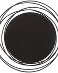 Uttermost Whirlwind Black Round Mirror