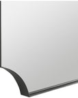 Uttermost Lennox Scalloped Corner Mirror