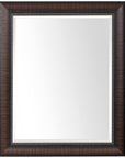 Uttermost Wythe Burnished Wood Mirror
