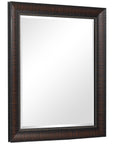 Uttermost Wythe Burnished Wood Mirror