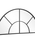 Uttermost Rousseau Iron Window Arch Mirror