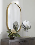 Uttermost Varina Minimalist Oval Mirror