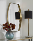 Uttermost Portal Modern Brass Mirror