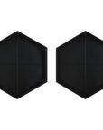Uttermost Amaya Octagonal Mirrors, Set of 2