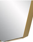 Uttermost Vault Oversized Angular Mirror