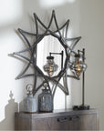 Uttermost Solaris Iron Star Mirror