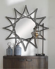 Uttermost Solaris Iron Star Mirror