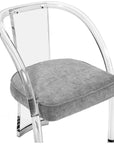 Interlude Home Willa Dining Chair - Ocean Grey
