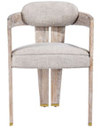 Interlude Home Maryl II Linen Dining Chair