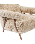 Interlude Home Barrett Lounge Chair - Morel Taupe