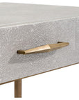Interlude Home Morand Grey Bedside Chest
