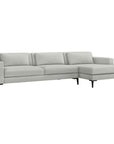 Interlude Home Izzy Sectional - Faux Linen