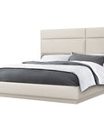 Interlude Home Quadrant Bed - Faux Linen