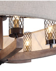 Uttermost Woodall 6-Light Drum Chandelier