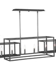 Uttermost Quadrangle 6-Light Rectangular Chandelier