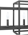 Uttermost Quadrangle 6-Light Rectangular Chandelier