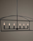 Uttermost Clayton 6-Light Linear Chandelier
