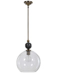Uttermost Mendota 1-Light Glass Pendant