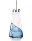 Uttermost Windswept Blue & White 1-Light Mini Pendant