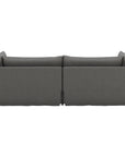 Four Hands Atelier Habitat Double Chaise Sectional - Fallon Charcoal
