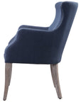 Uttermost Yareena Blue Wing Chair