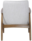 Uttermost Bev White Accent Chair