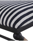 Uttermost Braddock Striped Bench
