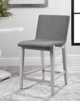 Uttermost Brazos Gray Counter Stool