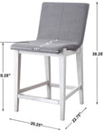 Uttermost Brazos Gray Counter Stool