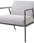 Uttermost Brisbane Light Gray Accent Chair