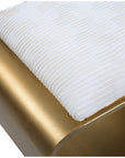 Uttermost Hoop Small Gold Bench