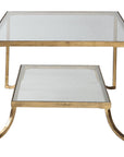 Uttermost Katina Gold Leaf Coffee Table
