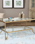 Uttermost Katina Gold Leaf Coffee Table