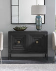 Uttermost Aiken Dark Walnut 2-Door Cabinet