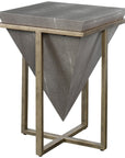 Uttermost Bertrand Shagreen Accent Table