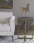 Uttermost Bertrand Shagreen Accent Table