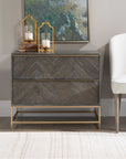 Uttermost Armistead Dark Walnut Drawer Chest