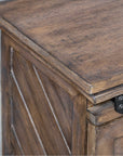 Uttermost Primalia Barn Door Media Console