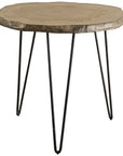 Uttermost Runay Wood Slab Side Table