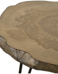 Uttermost Runay Wood Slab Side Table