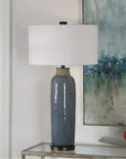 Uttermost Vicente Slate Blue Table Lamp