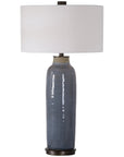 Uttermost Vicente Slate Blue Table Lamp