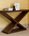Ambella Home Salone Scuro Double-V Console Table