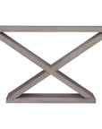 Ambella Home Salone Double-V Console Table - Ash Grey