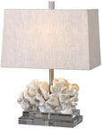 Uttermost Coral Sculpture Table Lamp