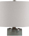 Uttermost Callais Crackled Aqua Table Lamp